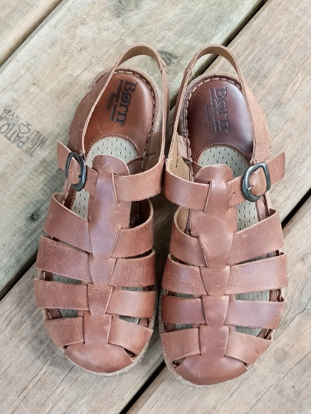 Born Fisherman Closed-toe Sandals 8 - Picture 2 of 12